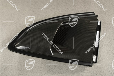 GT4RS, Weissach Package, side window air inlet, carbon gloss, L