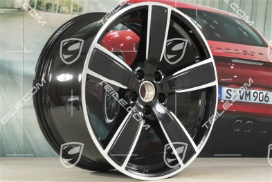 22" Sport Classic Felge, 11,5J x 22 ET52, Schwarz Hochglanz