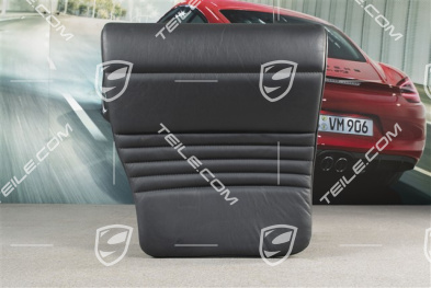 Back seat lower / cushion, Cabrio, leather, Metropole blue, L