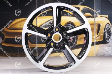 20" Komplet felg SportTechno, 8.5J x 20 ET57 + 10J x 20 x ET50, czarny połysk