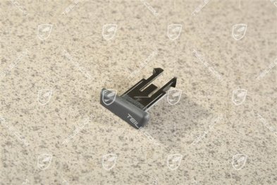 Roof molding rear cap, L