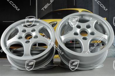 16" Komplet felg Carrera2/4, 6J x 16 ET52 + 8J x 16 ET52