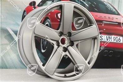 19-inch "Sport Classic" wheel rim set, rims 8,5J x 19 ET21 + 9J x 19 ET21, platinum satin mat