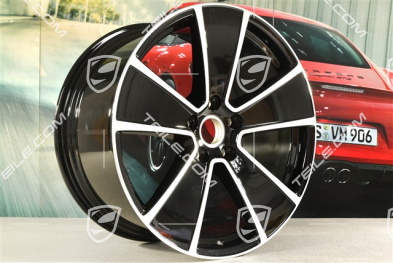 21-inch wheel rim AeroDesign / PHEV, 11J x 21 ET58, black high glos
