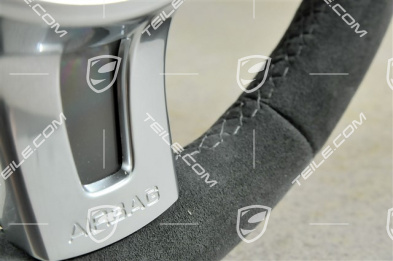 Kierownica Sport-Design, PDK, Sport Chrono, Alcantara, czarna
