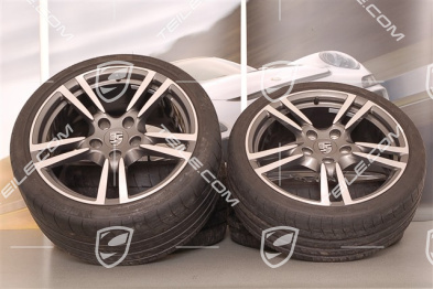19" Sommerräder Satz Turbo II, Felgen 8J  x 19 ET57 + 11J x 19 ET 51 + Sommerreifen 235/35 ZR 19 + 305/30 ZR 19, ohne RDK
