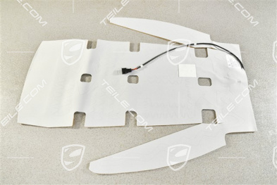 Heating mat, front seat cushion, Sports seat, L=R