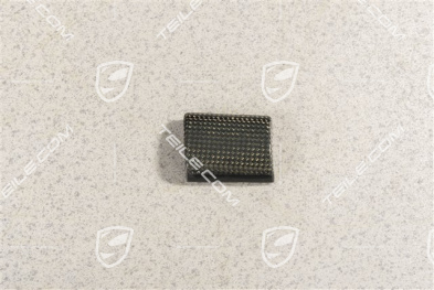 Schalttafelverkleidung / Getränkehalter Zierleiste, LHD, Carbon / Kohlefaser, L