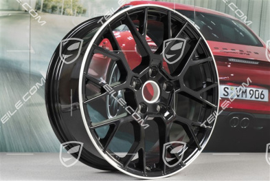 20" RS Spyder Felge, 8,5J x 20 ET53, in Schwarz Hochglanz