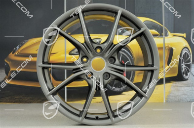20" komplet felg Carrera S IV, Felgi 8,5 J x 20 ET49 + 11,5 J x 20 ET56, platynowy półmat satyna