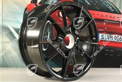 19" Felga GT3, centralne mocowanie, 8,5J x 19 ET53,  czarna