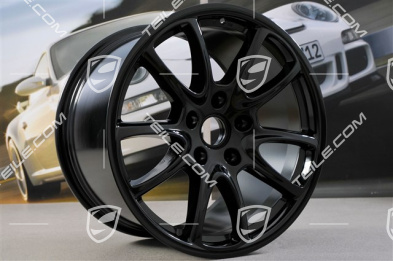 19" Felge GT3, 12J x 19 ET68, schwarz hochglanz