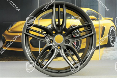 20" Felgensatz Sport Design, 8,5J x 20 ET51 + 11J x 20 ET52, Platinum Seidenmatt