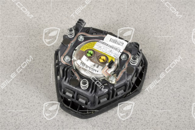 Airbag, 3-ramienny, Alcantara, czarny
