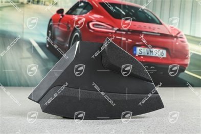 Coupe, Engine compartment Cover panel, Matte black, R