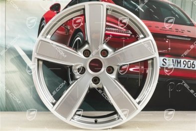 20-inch wheel rim, Cayenne Sport Classic, 10,5J x 20 ET55, Platinum Silver