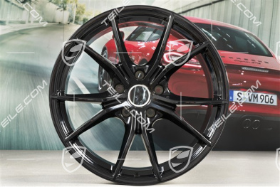 20-inch wheel rim Carrera S IV, 10J x 20 ET45, high-gloss black