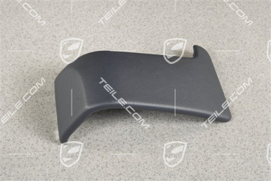 Glove compratment side cover, Leatherette, Sea blue