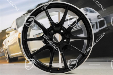 20" Felgensatz Carrera S III, 8,5J x 20 ET51 + 11J x 20 ET52, Felgenstern in Schwarz