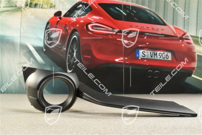 Lamelka / blenda kratki zderzaka ACC z Innodrive, czarny mat, Sport Design, R