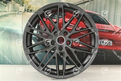 22" Macan RS Spyder Design Felge, 9J x 22 ET29, vesuvgrau