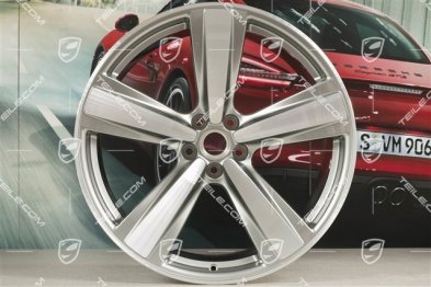 21-inch wheel rim "Exclusive Sport Design" 10J x 21 ET 19, platin silver