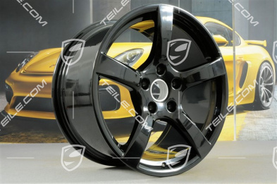 19" Felga Cayman S, 10J x 19 ET45, czarny połysk