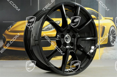 20" wheel rim "Macan SportDesign" 9J x 20 ET26, black high gloss
