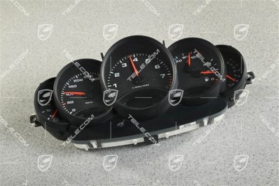 Instrument cluster / Speedometer, C2, 6-speed manual transmission Broken glass