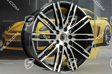 21" Felgensatz Turbo III, Facelift, 10J x 21 ET50, schwarz hochglanz