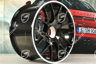 19-inch RS SPYDER / Turbo wheel, Facelift, central locking, special model 911 Carrera GTS, 11J x 19 ET51, black