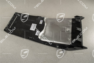 Rear diffuser, Matt black, GT4