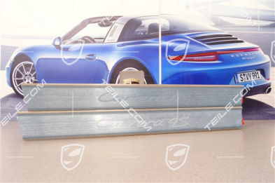 Blende, Einstiegleiste, Edelstahl, Carrera 4S