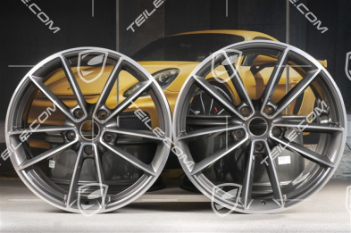 20+21-inch wheel rim set Carrera Classic, rims: front 8,5J x 20 ET53 + rear 11,5J x 21 ET67