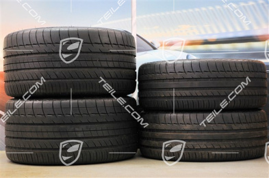 19-inch Carrera S II summer wheel set, wheels 8J x 19 ET57 + 11J x 19 ET51 + NEW Michelin tyres 235/35 ZR19 + 305/30 ZR19, in platin