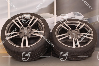 19" Sommerräder Satz Turbo II, Felgen 8J  x 19 ET57 + 11J x 19 ET 51 + Sommerreifen 235/35 ZR 19 + 305/30 ZR 19, ohne RDK