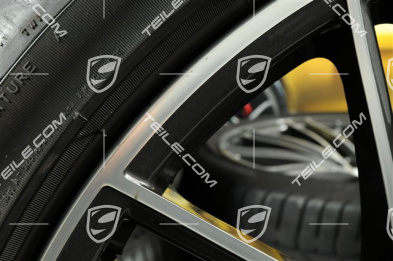 20" Sommerräder 911 Turbo IV, Felgen 11,5J x 20 ET56 + 9J x 20 ET51 + Pirelli P Zero Sommerreifen 305/30 ZR20 + 245/35 ZR20, mit RDK-Sensoren