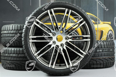20-inch Turbo III winter wheel set, 8,5J x 20 ET51 + 11J x 20 ET70 + NEW Pirelli winter tyres 245/35 ZR20 + 295/30 ZR20, without TPMS