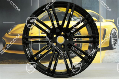 21'' Turbo III, Felge 10J x 21 ET19, schwarz hochglanz