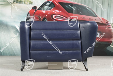 Oparcie tylne, Cabrio, Skóropodobne, Cobalt blue, L