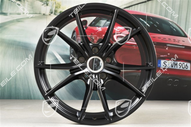 20" Felge Carrera S IV, 10J x 20 ET45, schwarz Seidenmatt