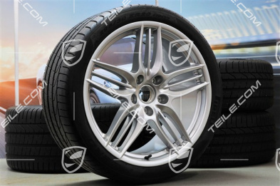 20" SportDesign Sommerräder Satz, Felgen 8,5J x 20 ET51 + 11J x 20 ET70 + NEUE Pirelli P Zero Sommerreifen 245/35 Z20 + 295/30 Z20, ohne RDK-Sensoren