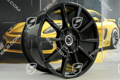 20" wheel rim Carrera Classic (II), 11,5J x 20 ET76, black high gloss