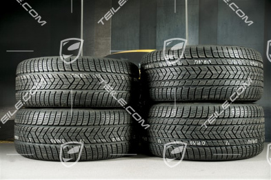 20-inch Cayenne COUPE Sport winter wheel set, rims 9J x 20 ET50 + 10,5J x 20 ET55 + Pirelli winter tyres 275/45 R20 + 305/40 R20, with TPMS