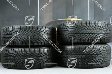 20" koła zimowe Cayenne Sport, komplet, felgi 9J x 20 ET50 + 10,5J x 20 ET64 + opony zimowe Michelin 275/45 R20 + 305/40 R20, z czujnikami ciśnienia