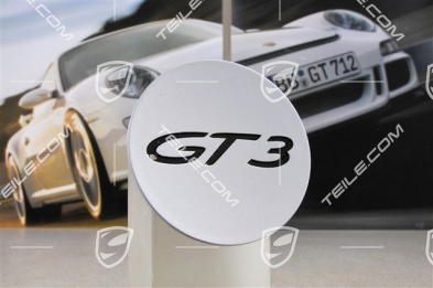 Dekielek felgi, GT3, srebrny