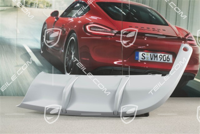 Sport Design Rear bumper lower cover / diffuser, PDC, L