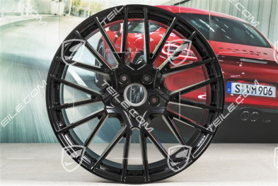 21" Felgensatz Cayenne RS Spyder, 11J x 21 ET49 + 9,5J x 21 ET46, schwarz hochglanz, für den Cayenne Coupé