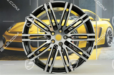 21'' Turbo III Felge, 9J x 21 ET26, schwarz hochglanz