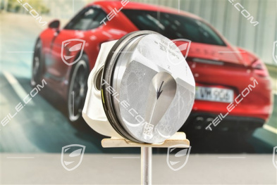 Kolben komplett mit Kolbenringe, Sprengring / Sicherungsring, Kolbenbolzen 2,7L